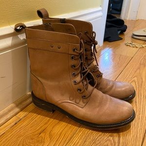 Brown Italian boots